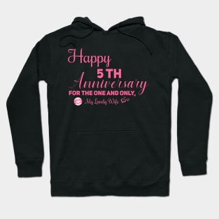 Happy 5th anniversary for the one and only, My lovely wife Hoodie